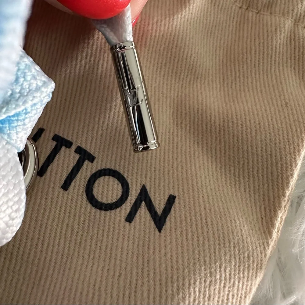 Authentic Louis Vuitton LE‎ Watercolor LV bag Charm Key Holder NEW
